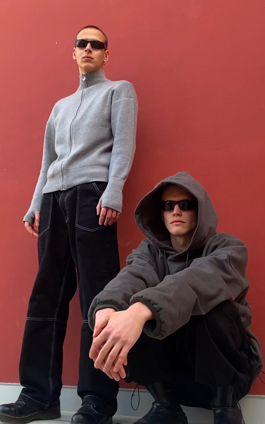 Кардиган «CARDI GUN GRAY» в реальной жизни 6