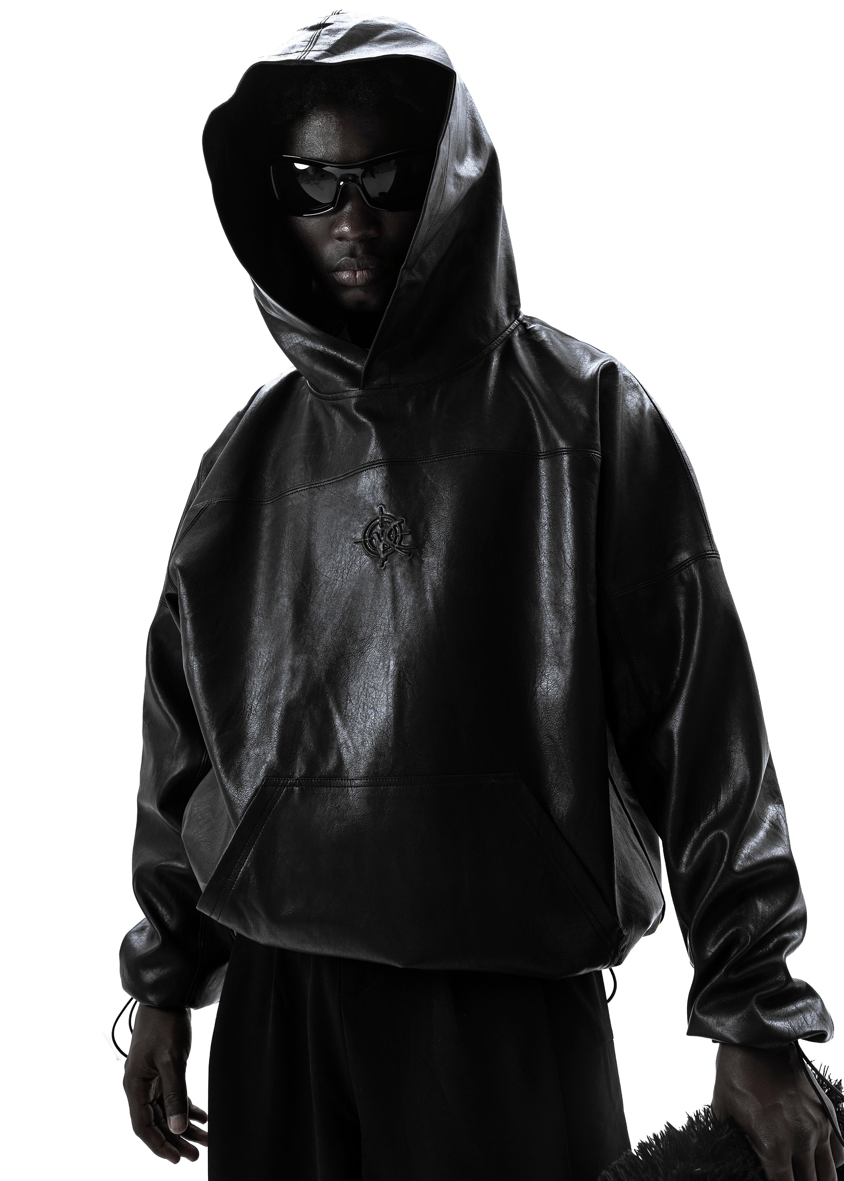 Кожаное Худи «OPG» - 4