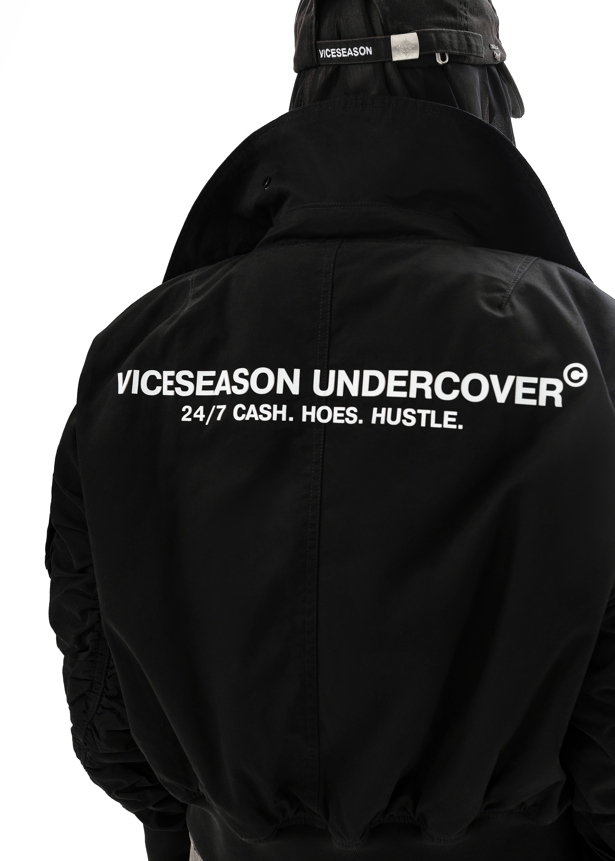 Бомбер «Cash dry V2 black» - 5