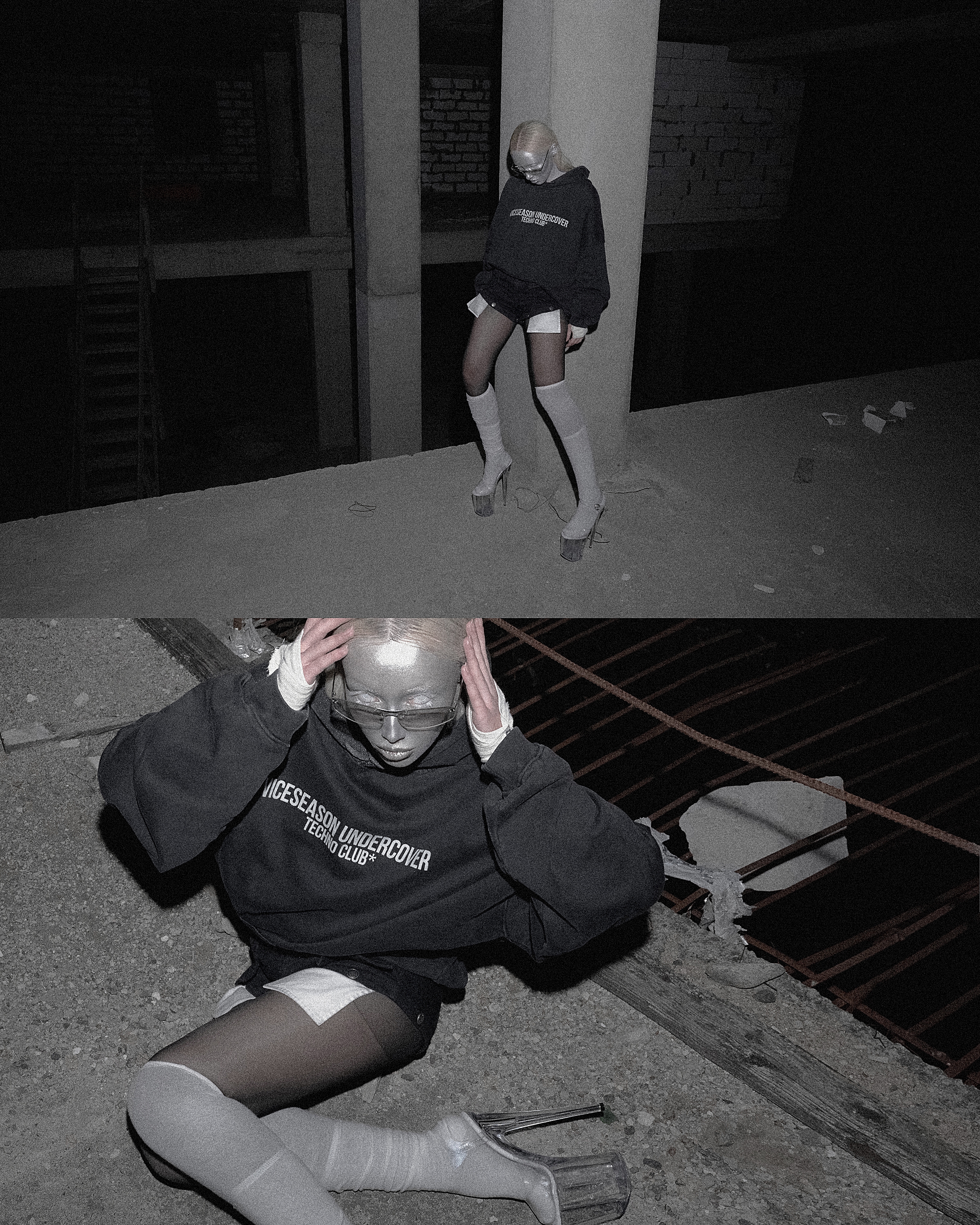 Худи «Techno club black» в реальной жизни 5