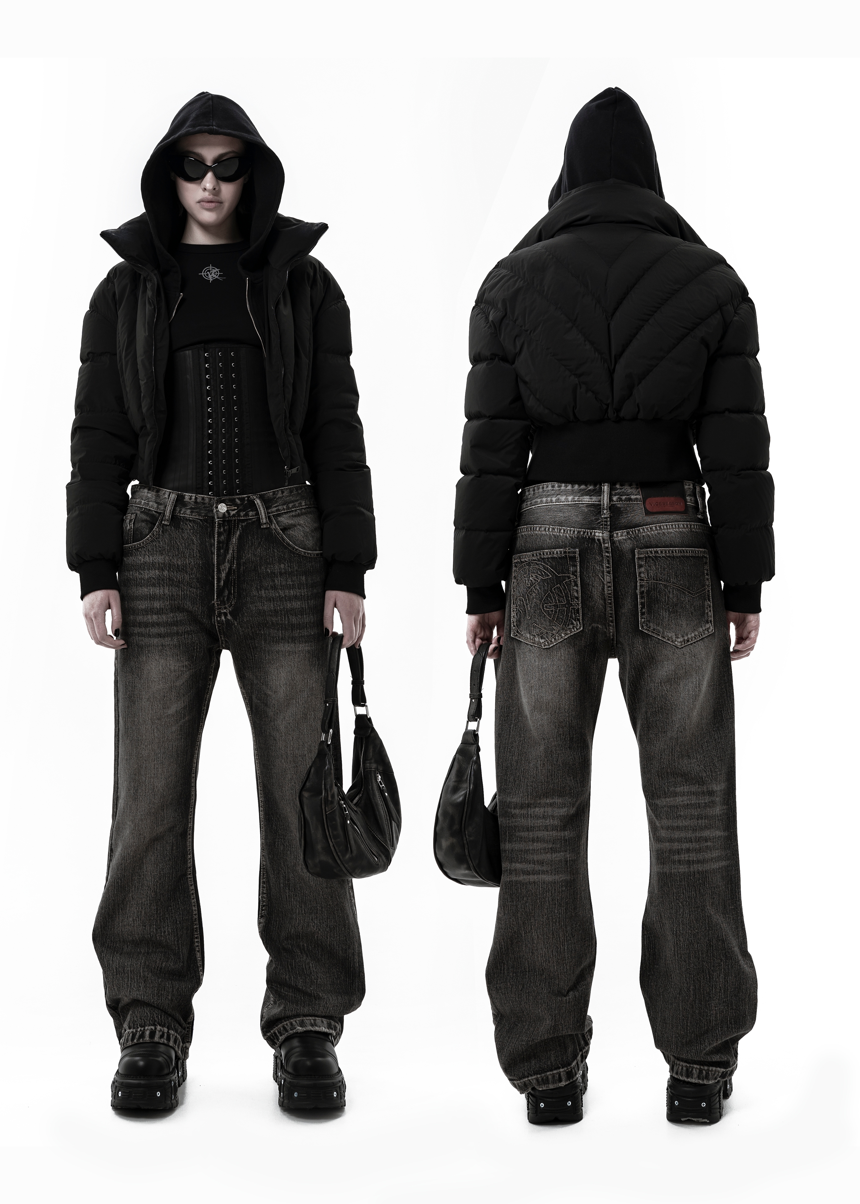 Джинсы «Skins black» - 2