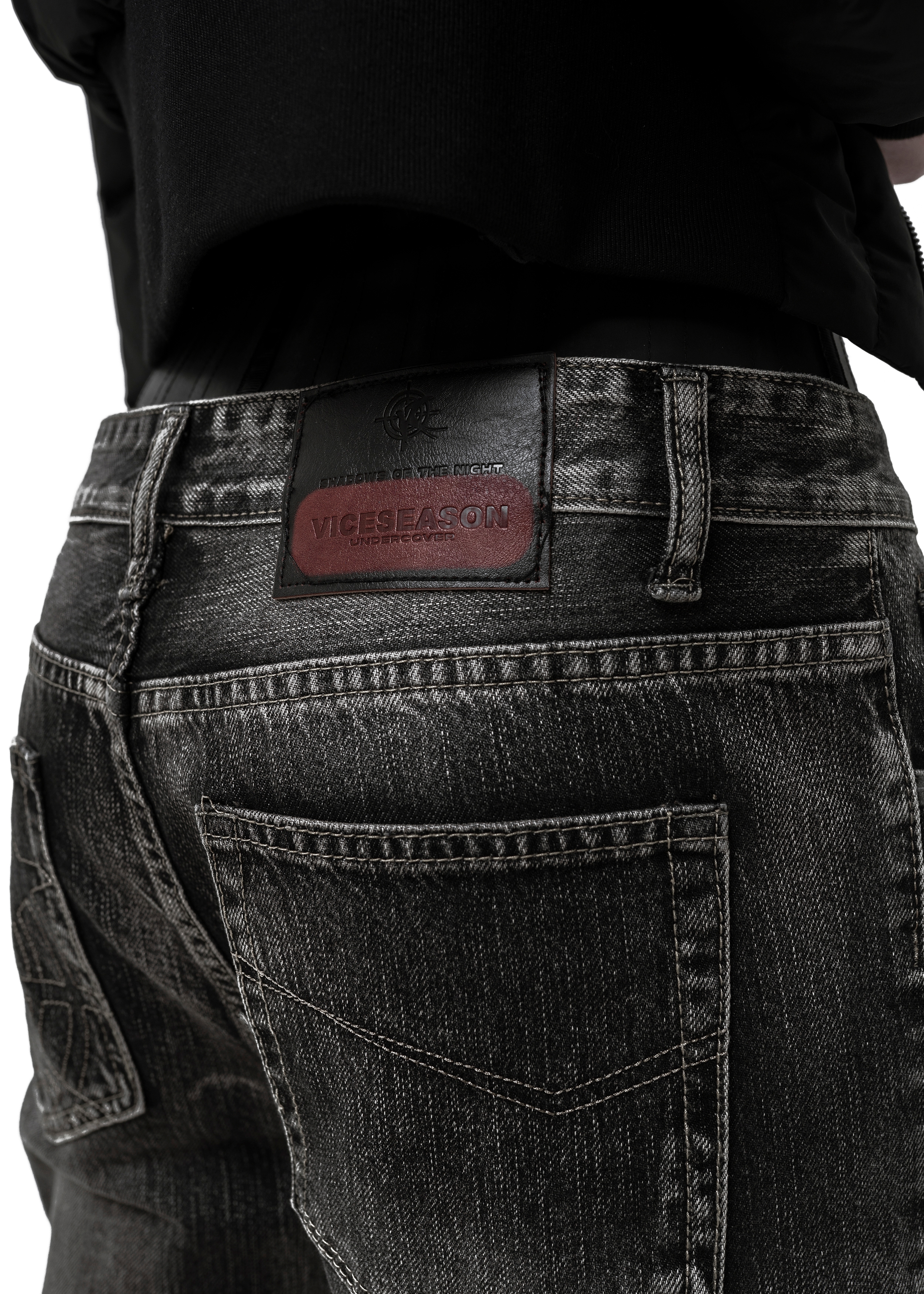 Джинсы «Skins black» - 8