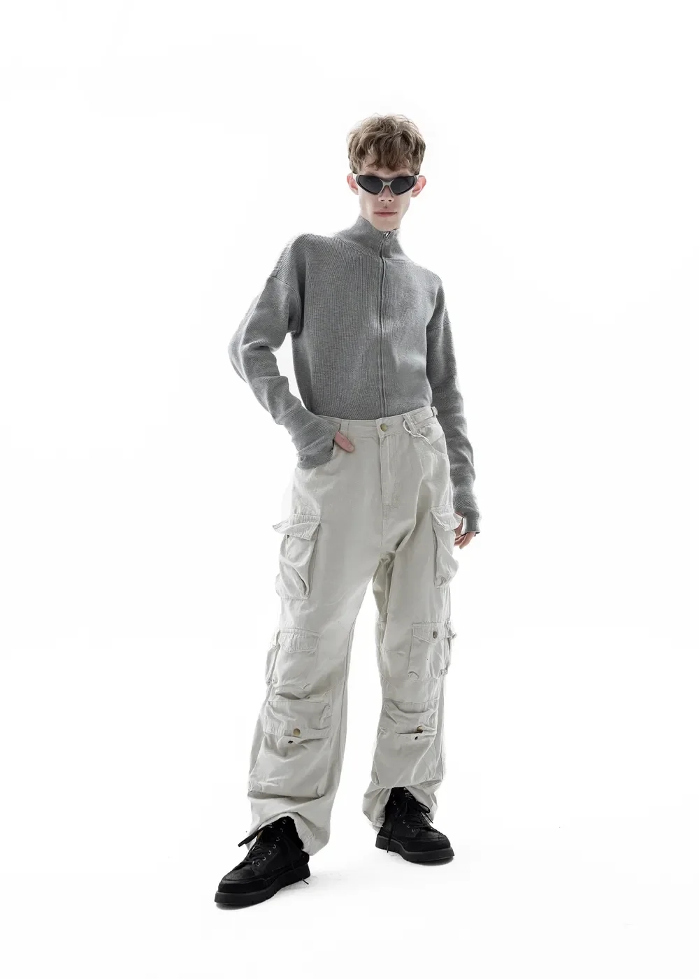 Кардиган «CARDI GUN GRAY» - 3