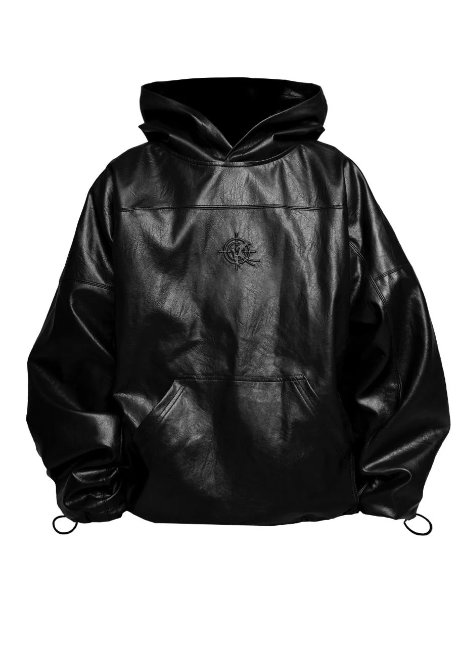 Кожаное Худи «OPG» - 1
