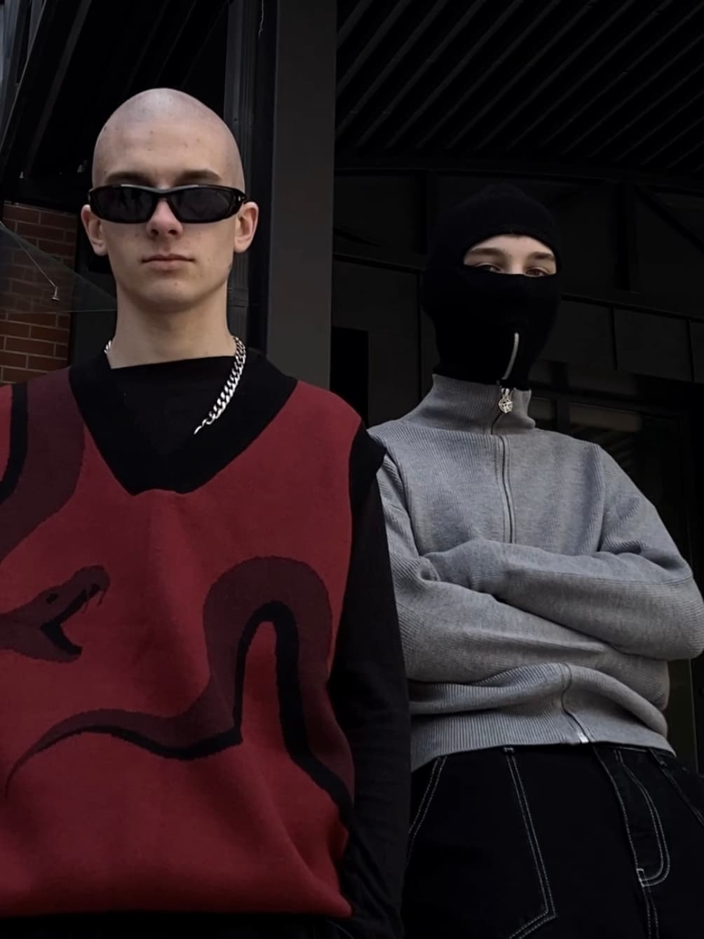Кардиган «CARDI GUN GRAY» в реальной жизни 4