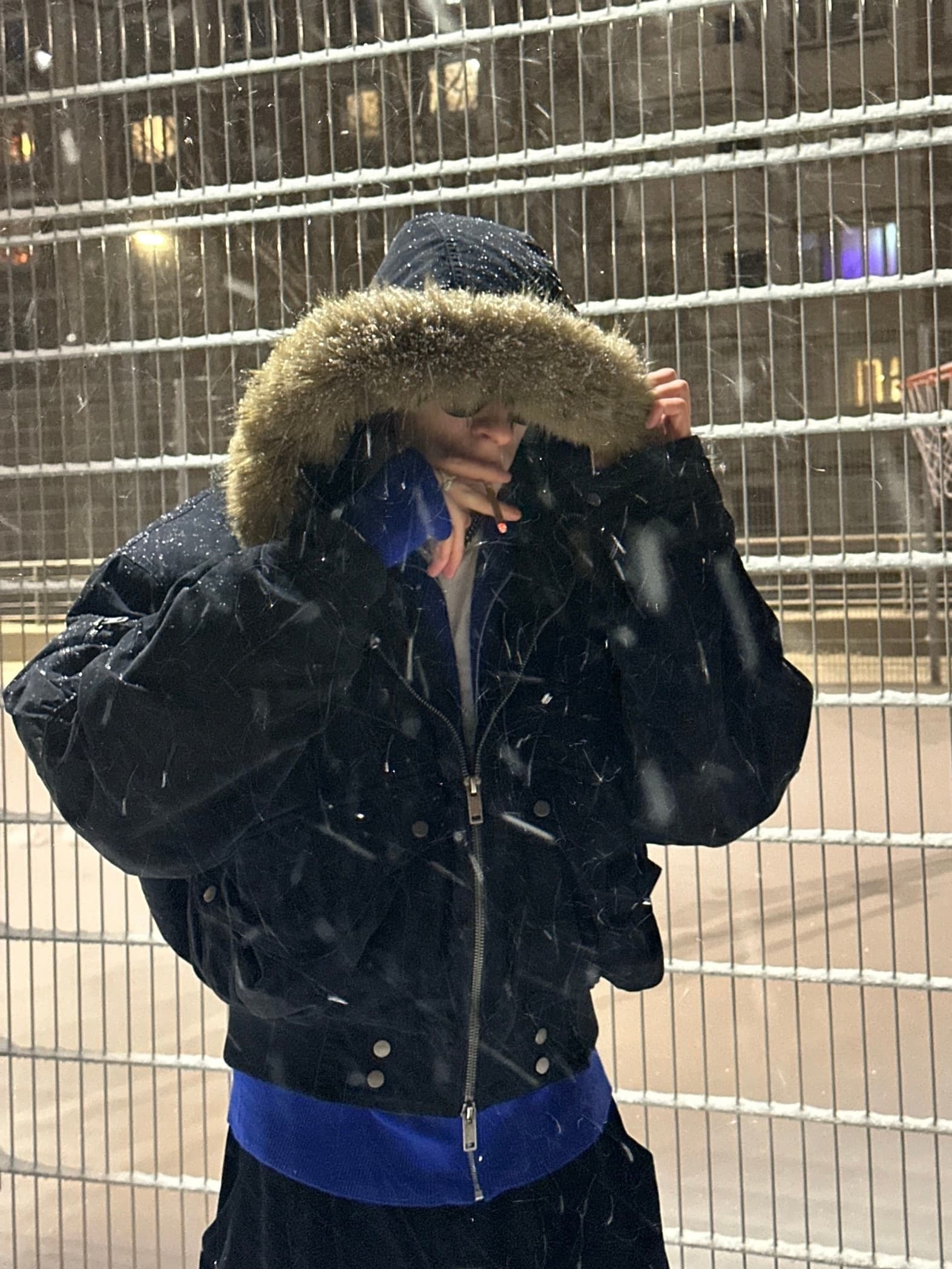 Кардиган «CARDI GUN BLUE» в реальной жизни 2
