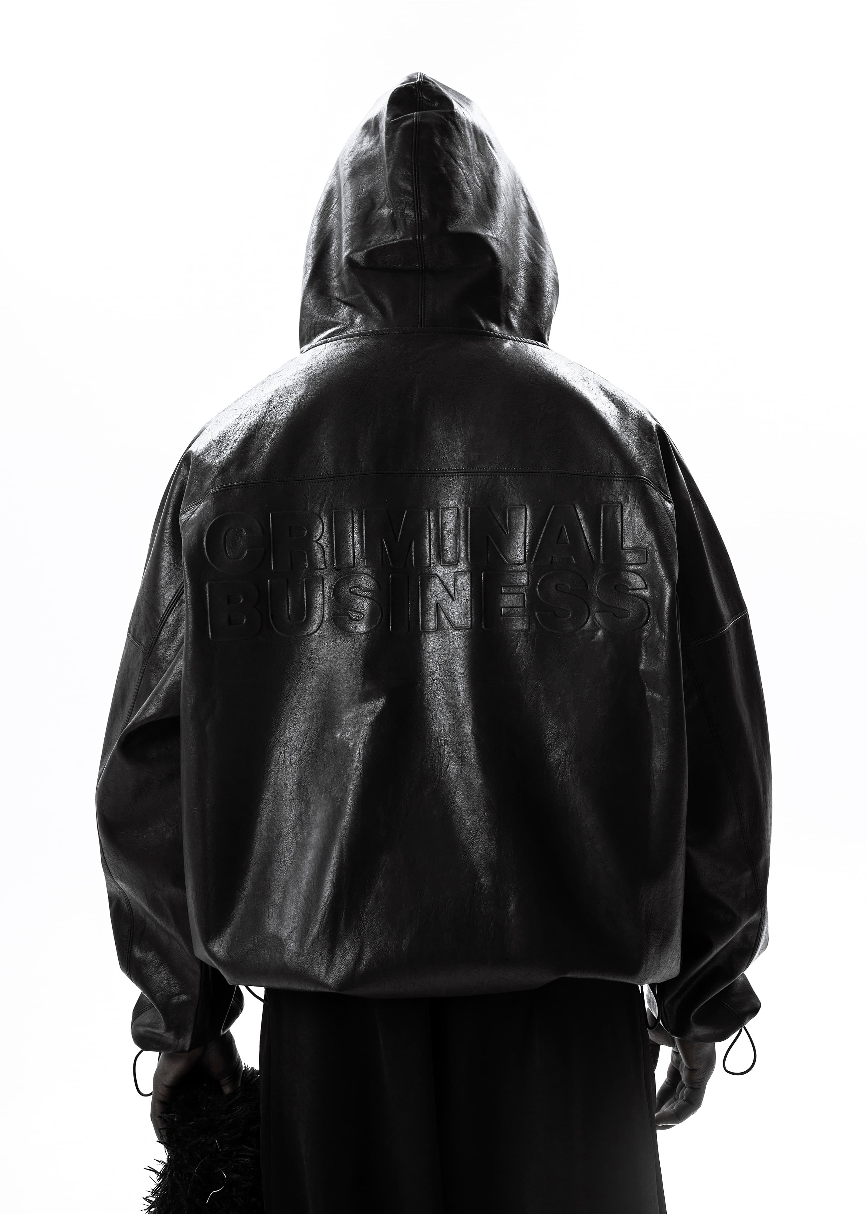 Кожаное Худи «OPG» thumb 9