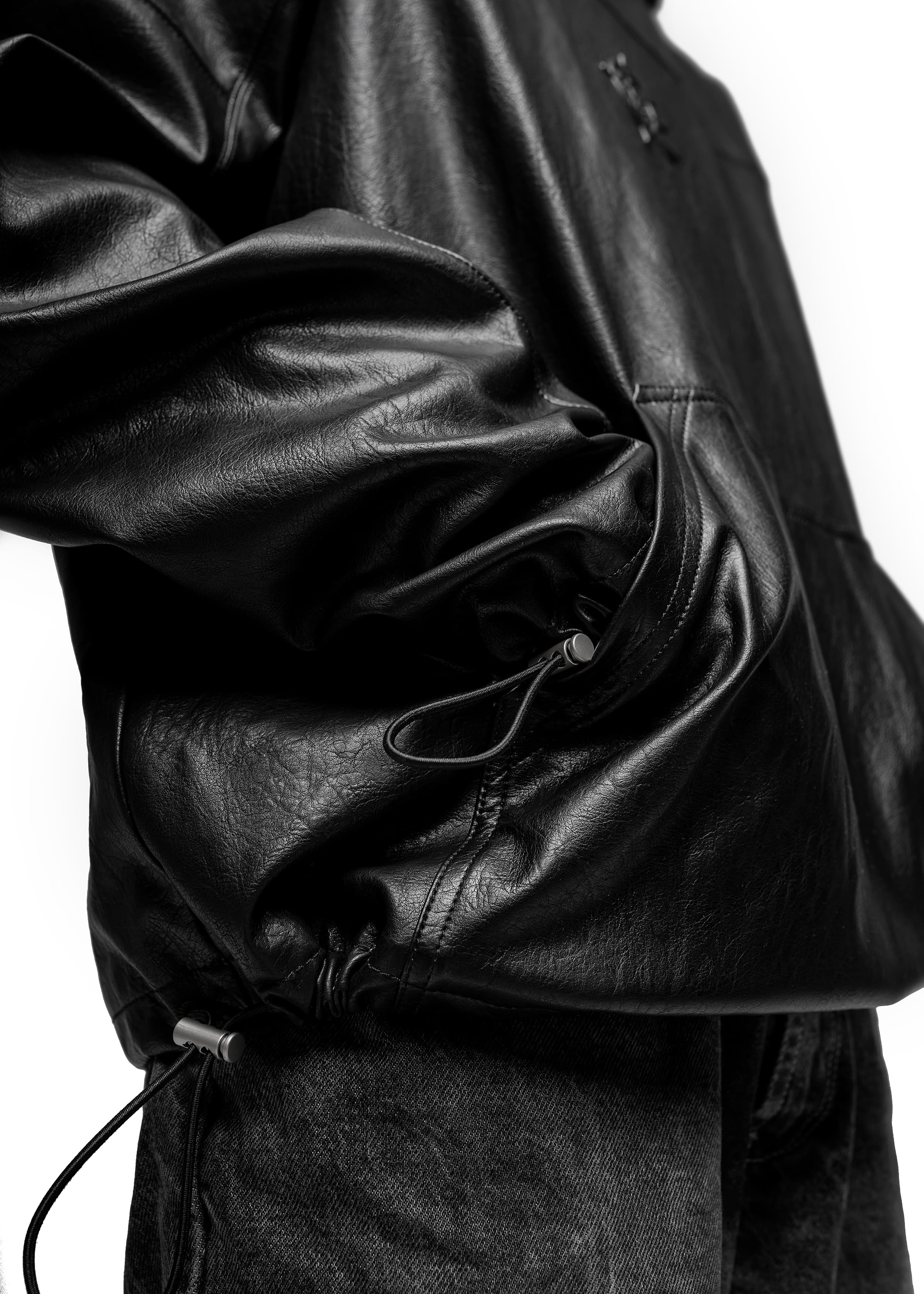 Кожаное Худи «OPG» thumb 11