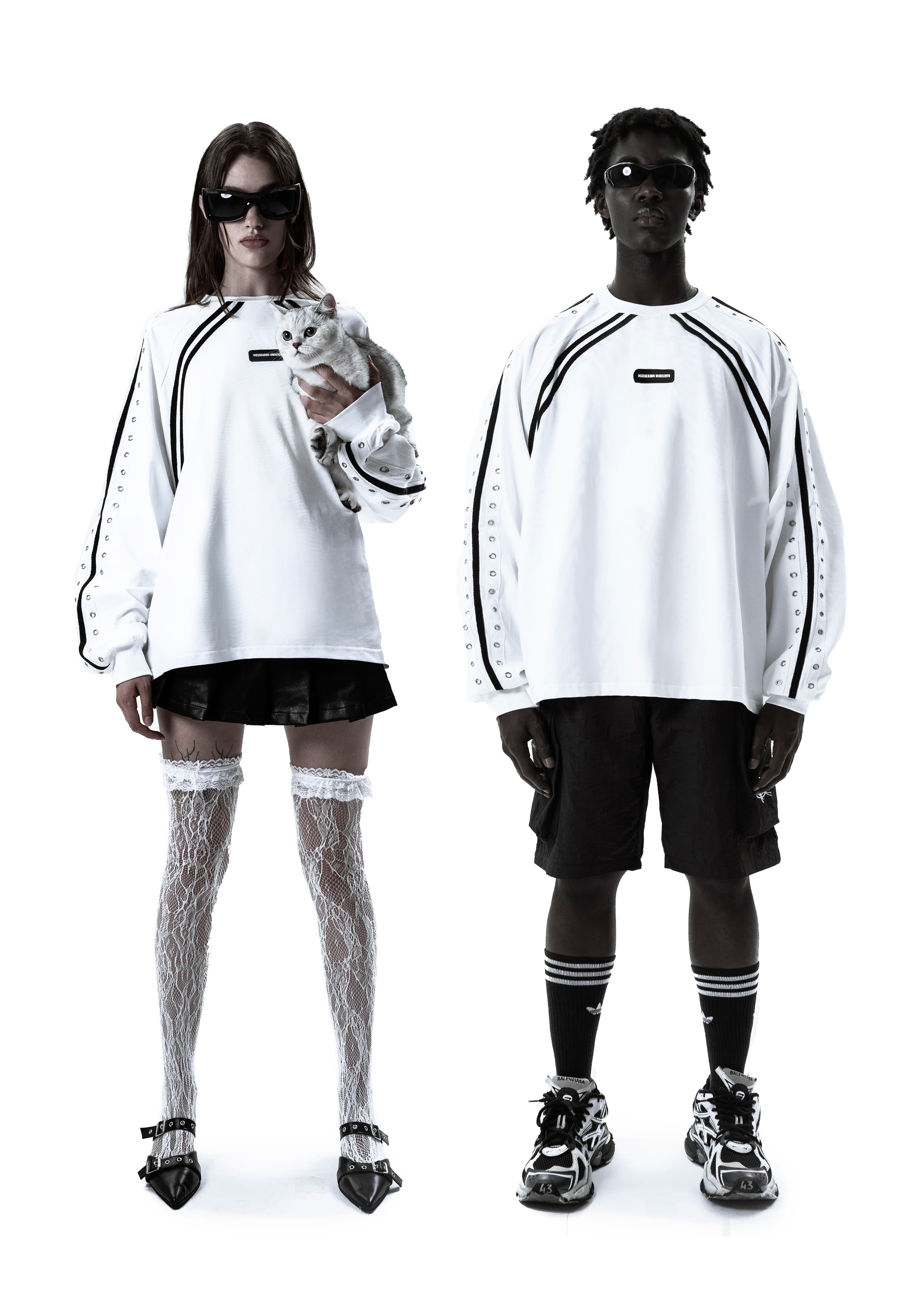 Лонгслив «Nitro White» - 2