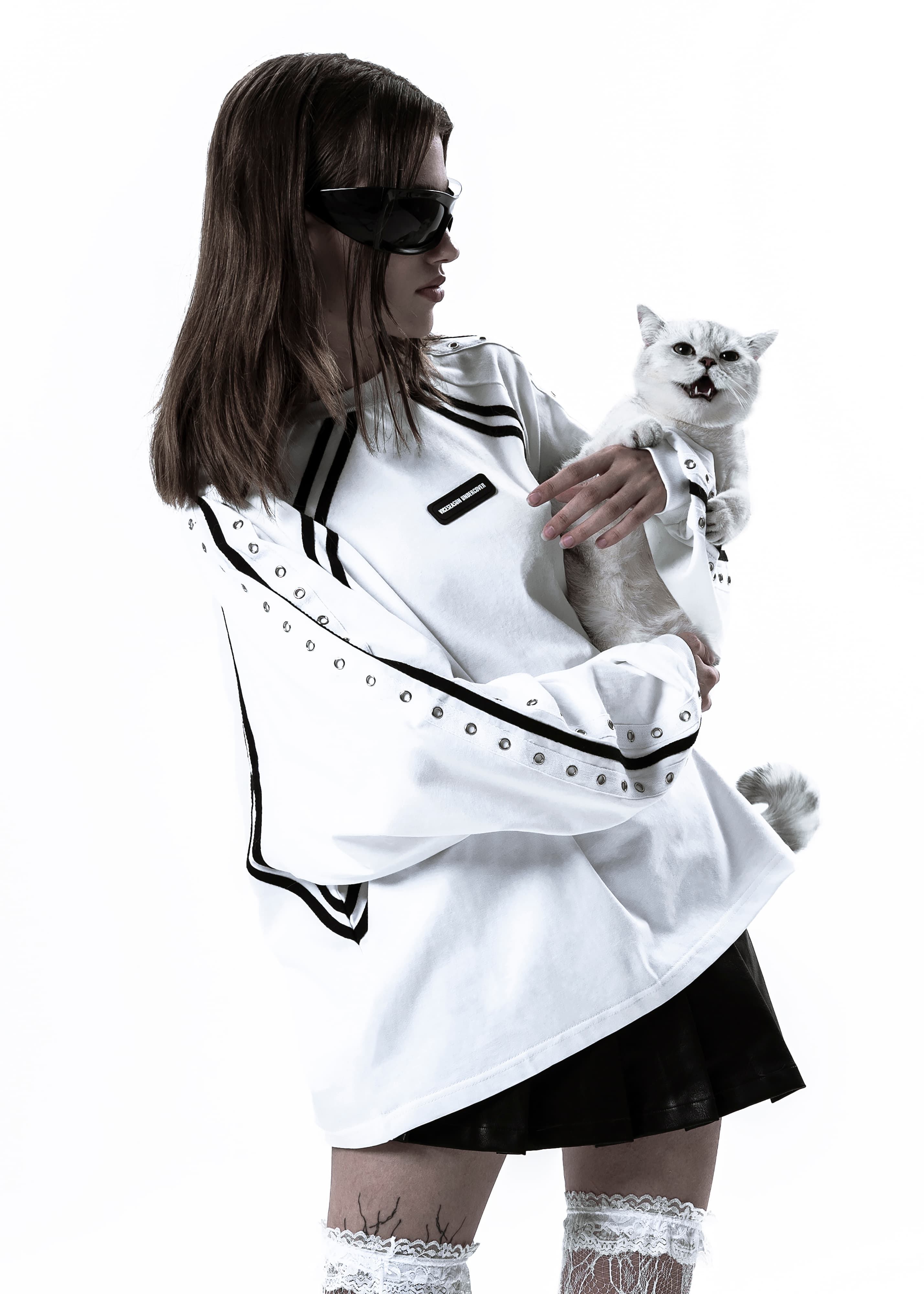 Лонгслив «Nitro White» - 3