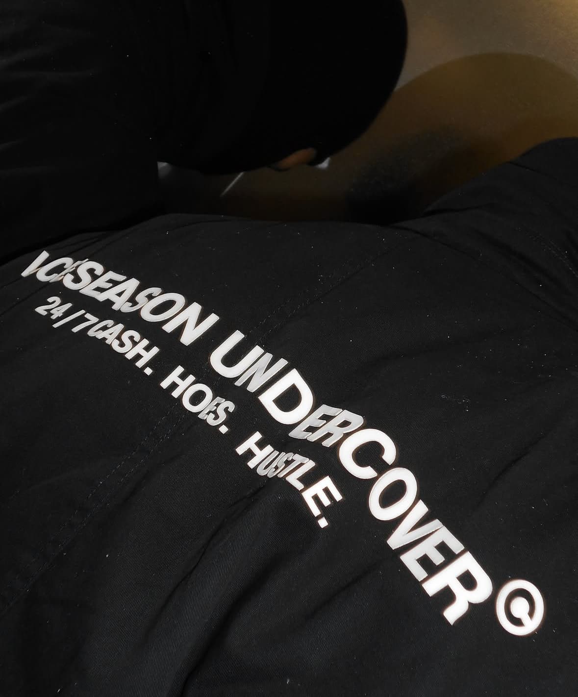 Бомбер «Cash dry V2 black» в реальной жизни 8