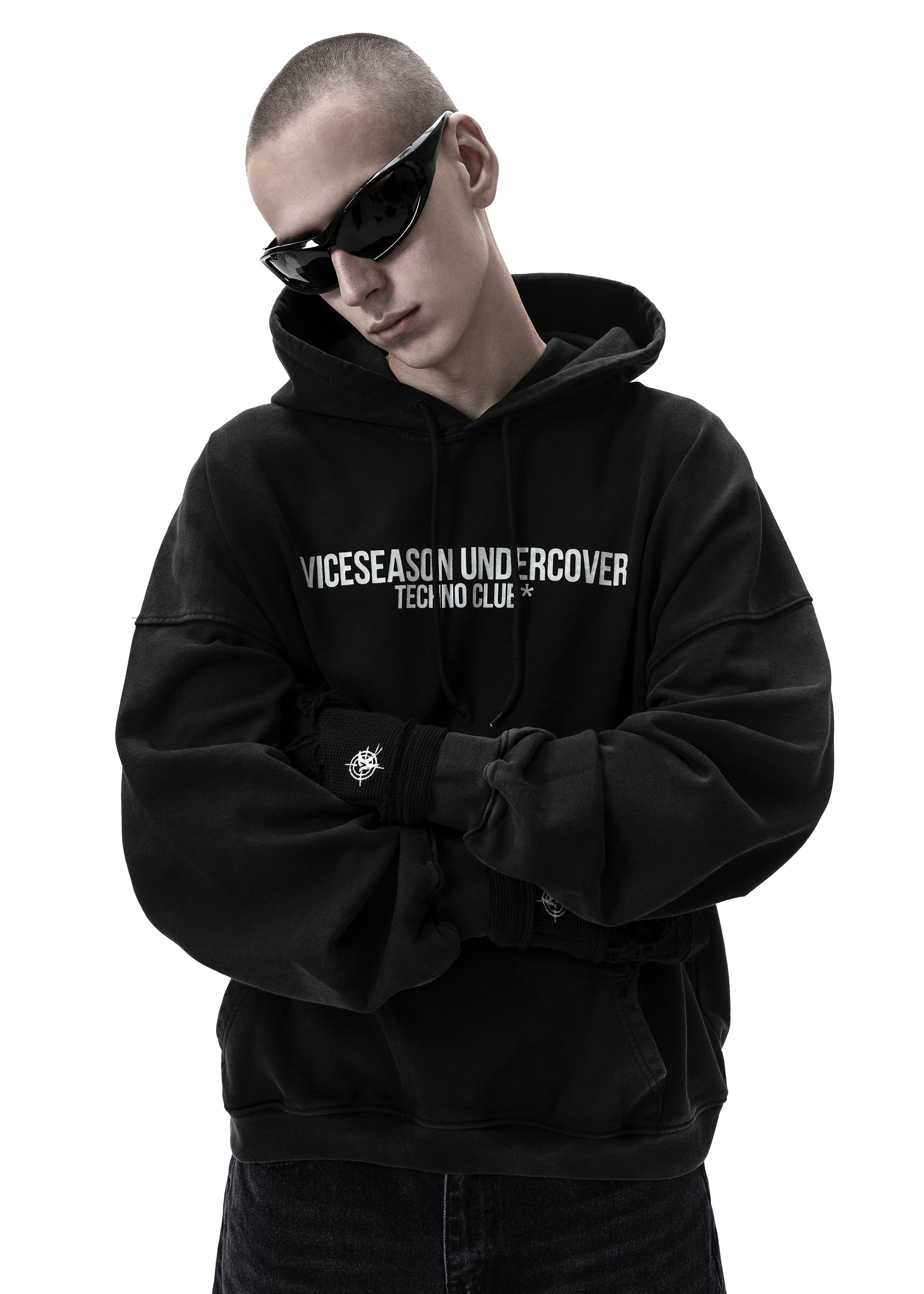 Худи «Techno club black» thumb 5