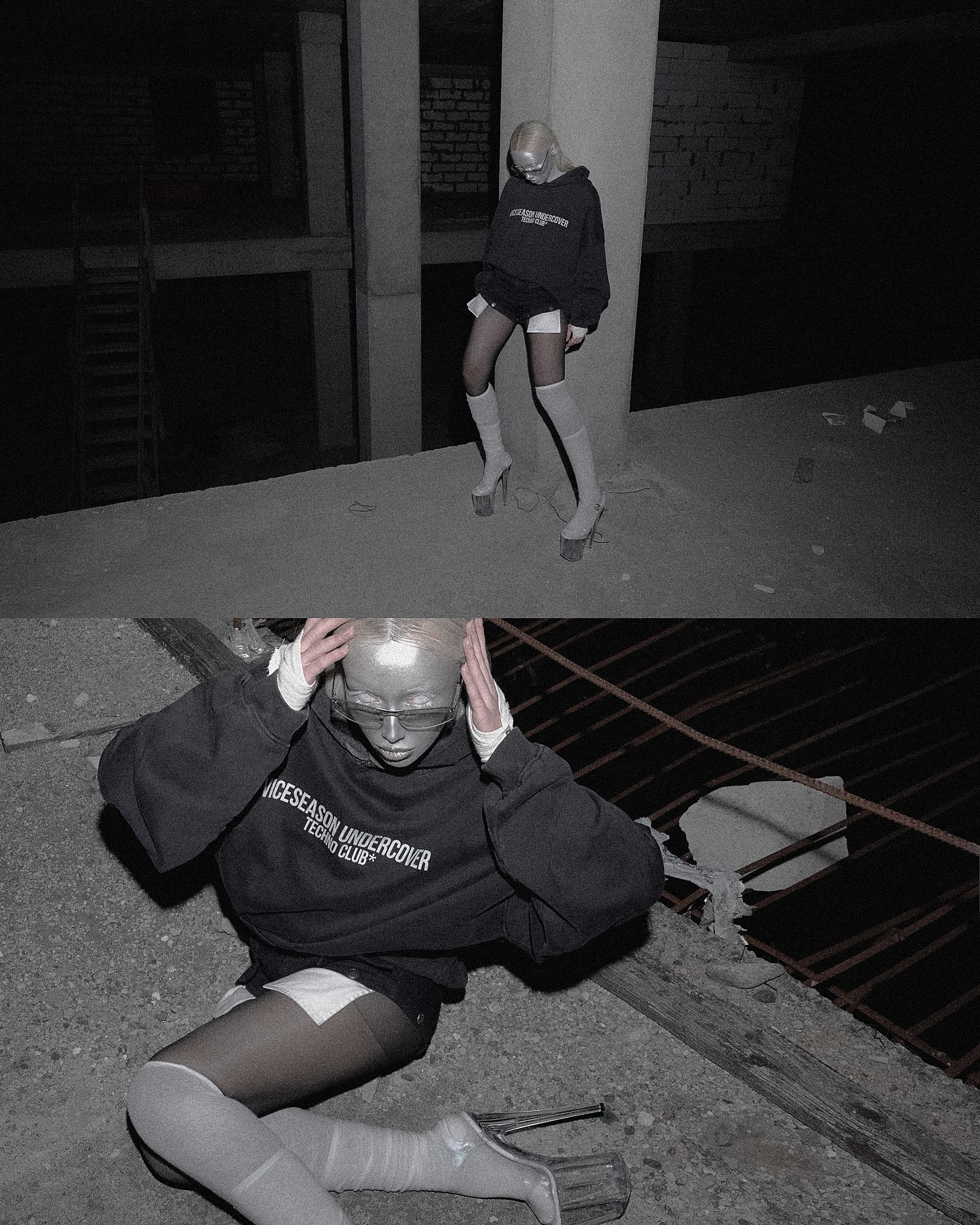 Худи «Techno club black» в реальной жизни 5
