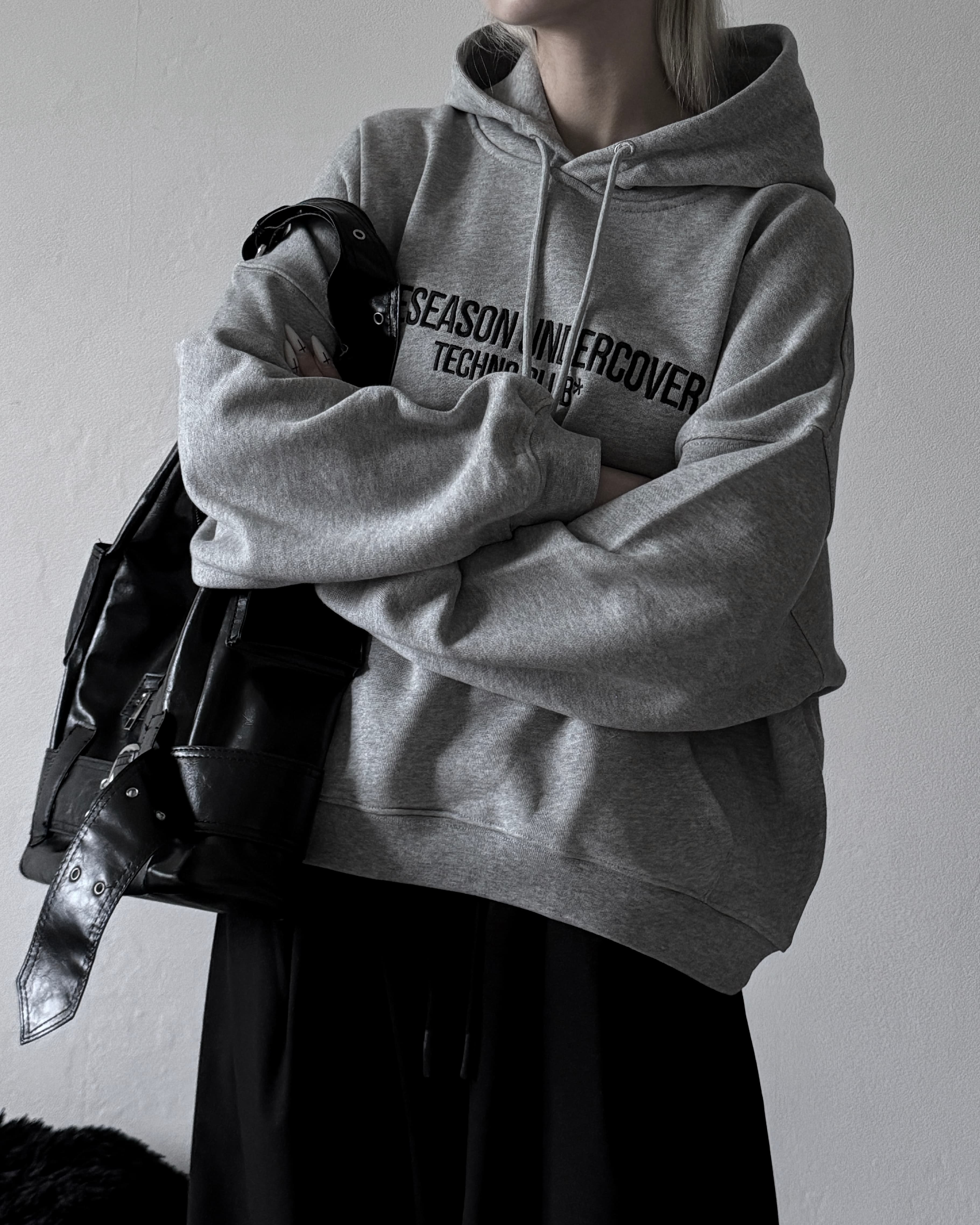 Худи «Techno club gray» в реальной жизни 2