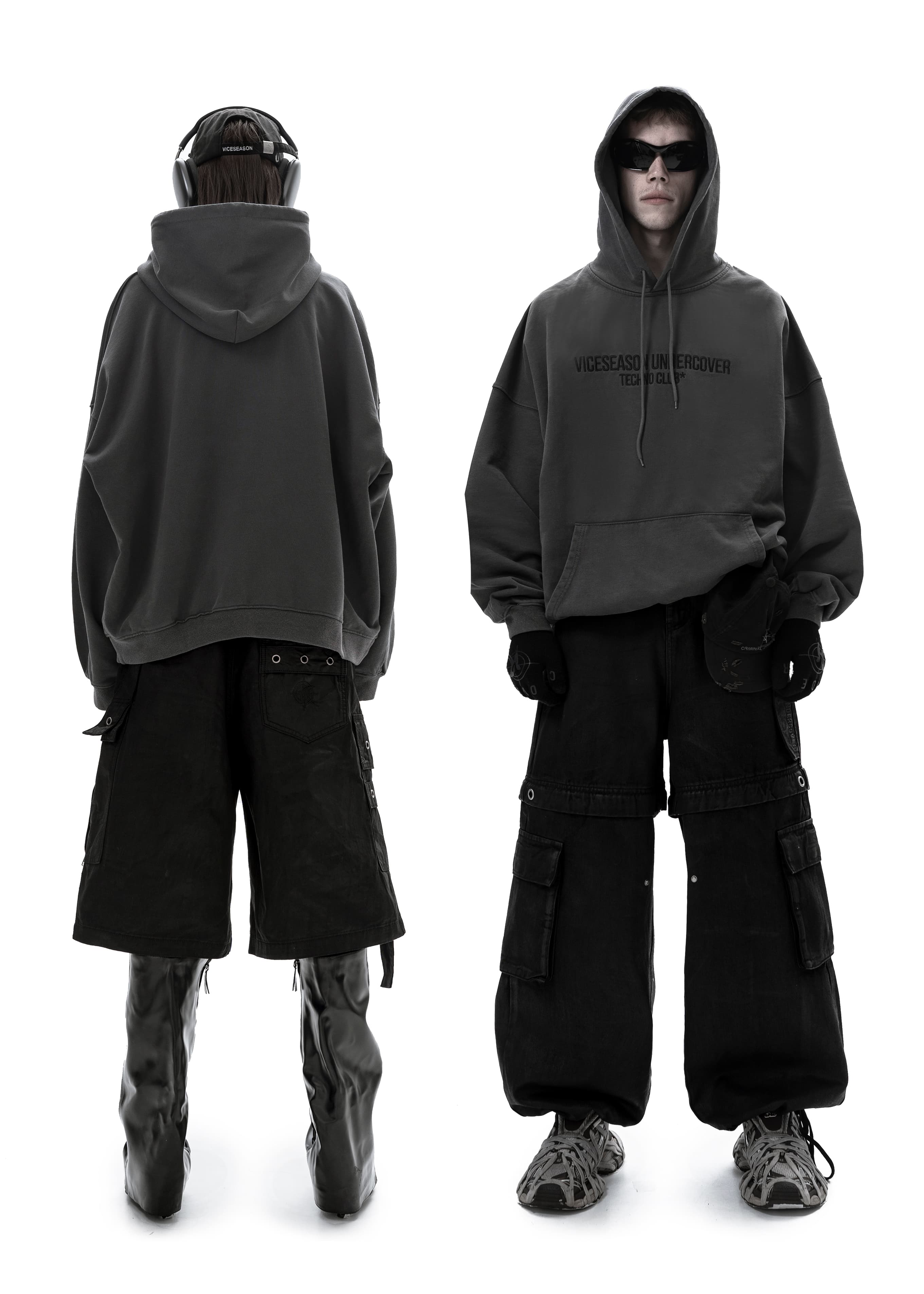 Худи "Techno club granite" - 2