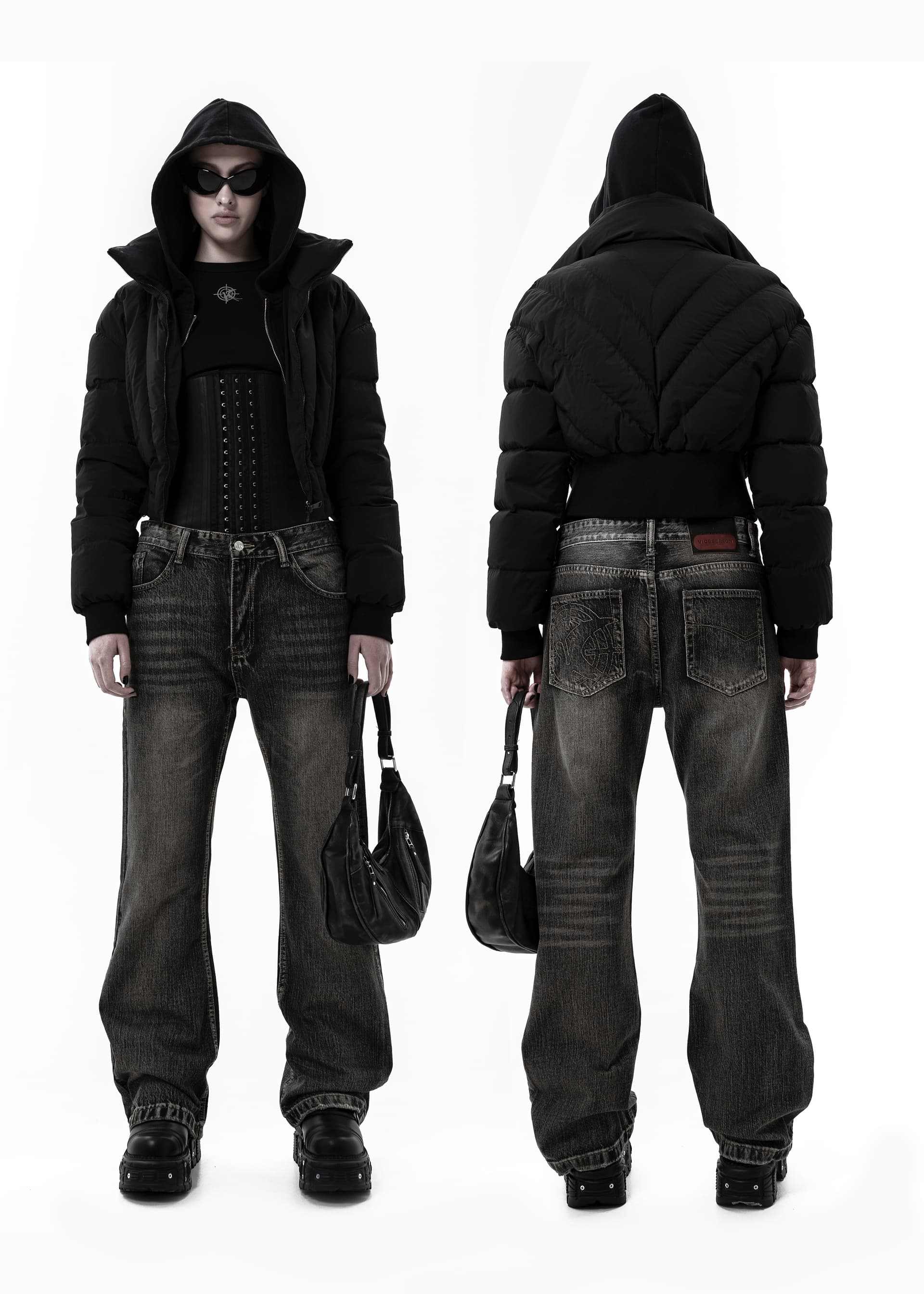 Джинсы «Skins black» - 2