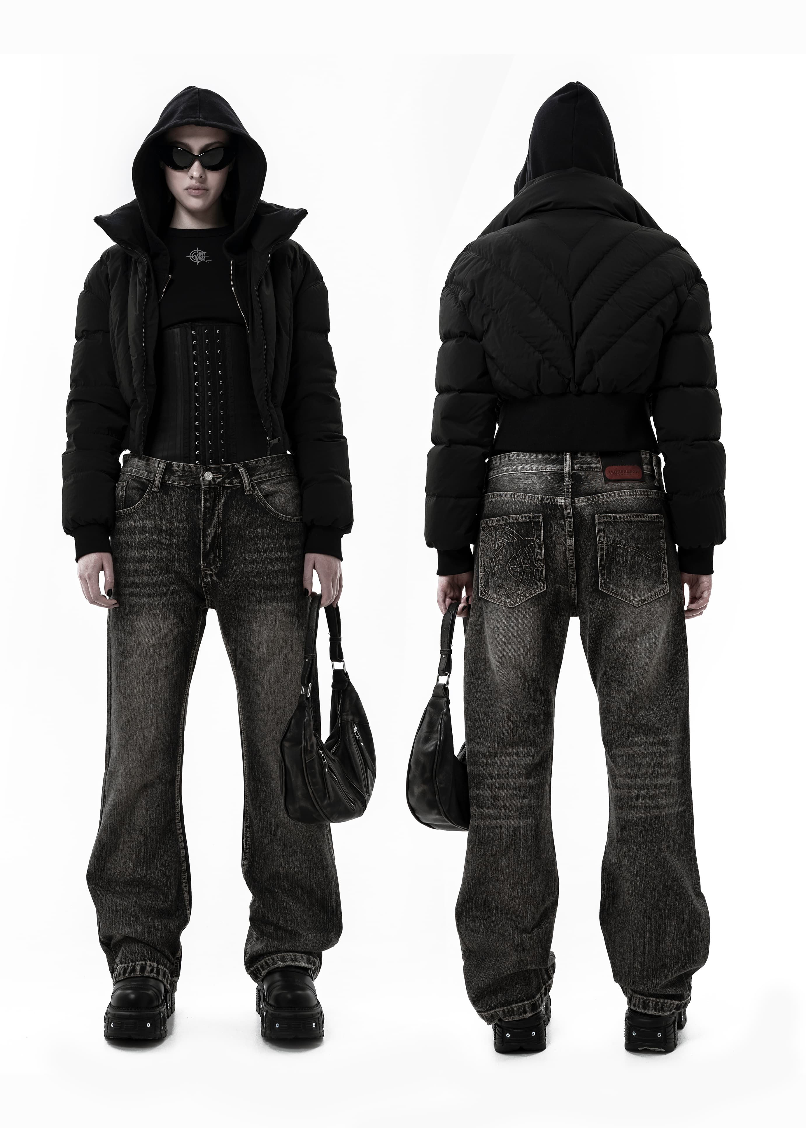 Джинсы «Skins black» - 2