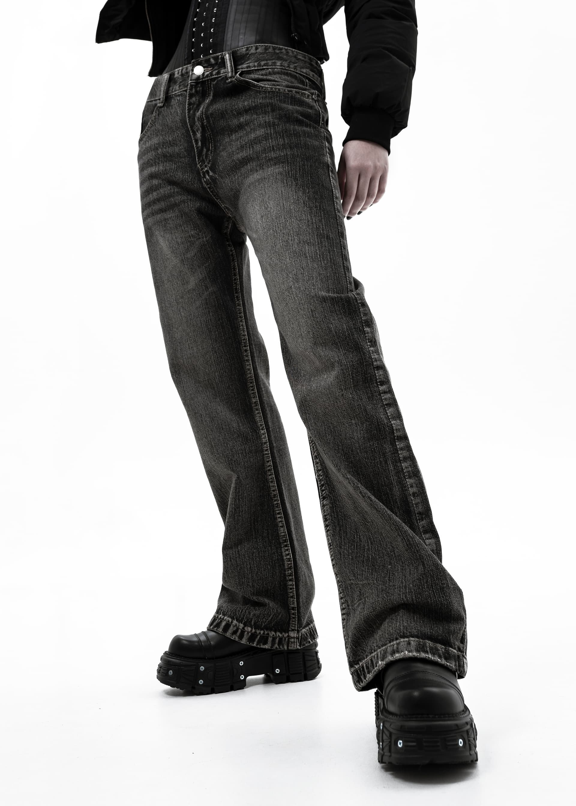 Джинсы «Skins black» - 3