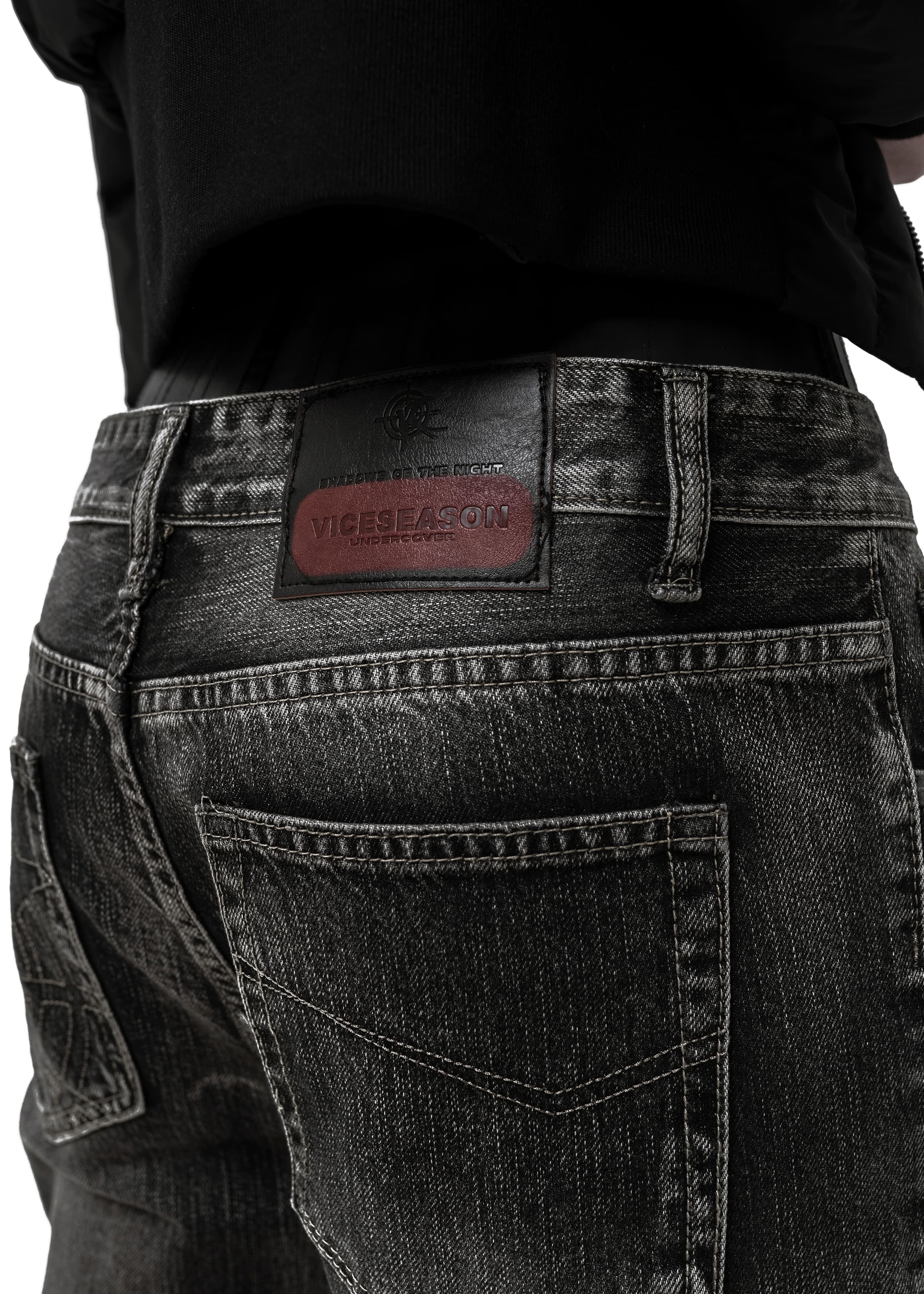 Джинсы «Skins black» thumb 8