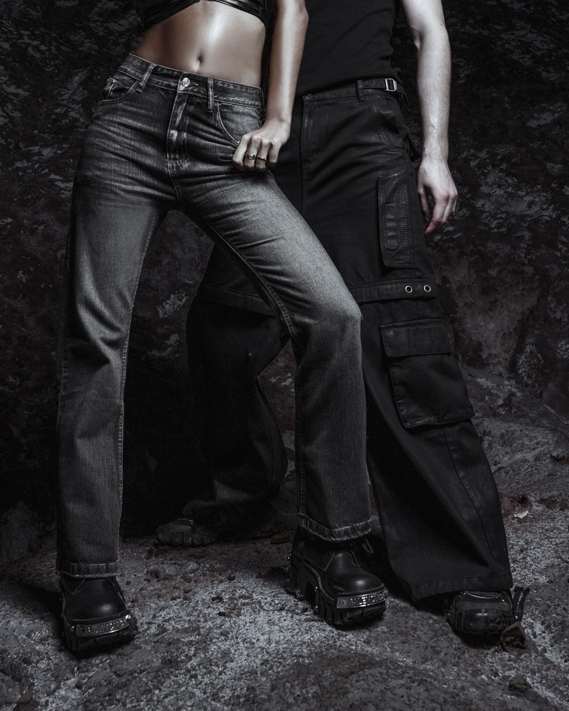 Джинсы «Skins black» в реальной жизни 7