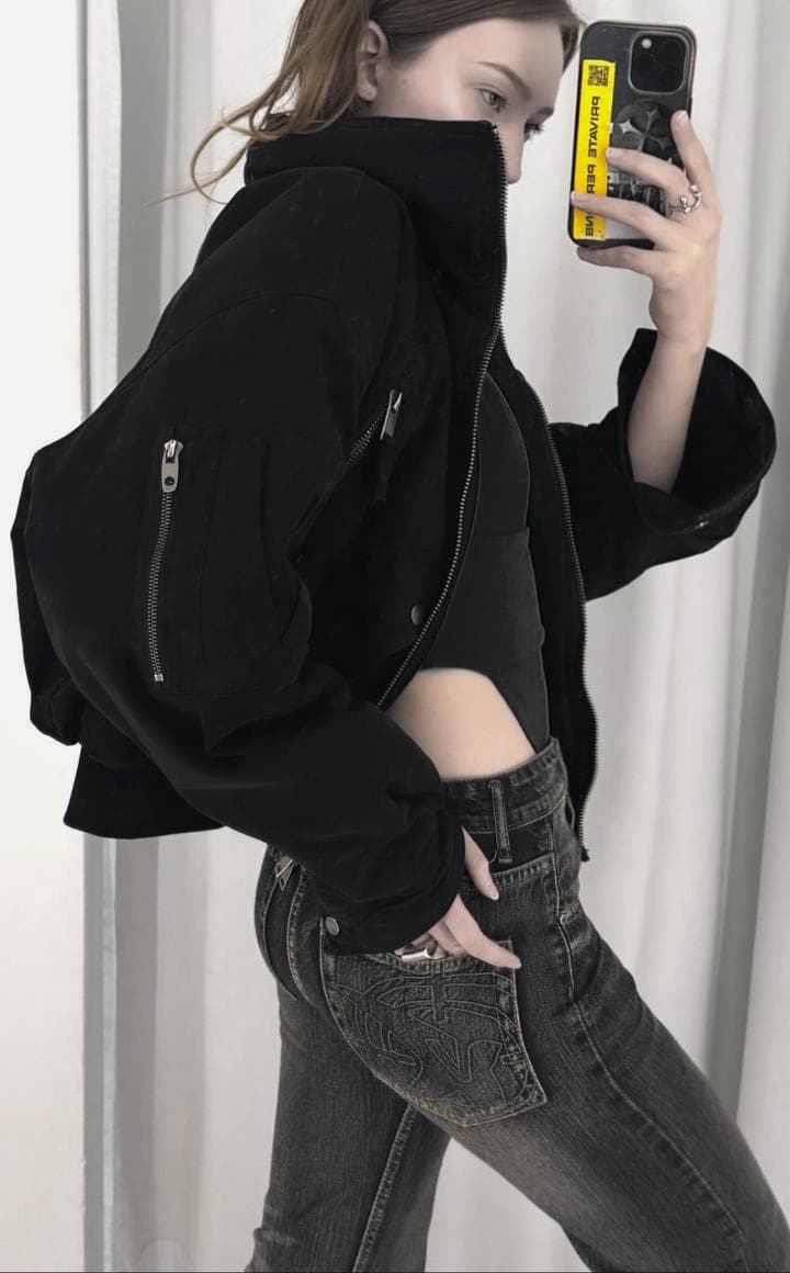 Джинсы «Skins black» в реальной жизни 8