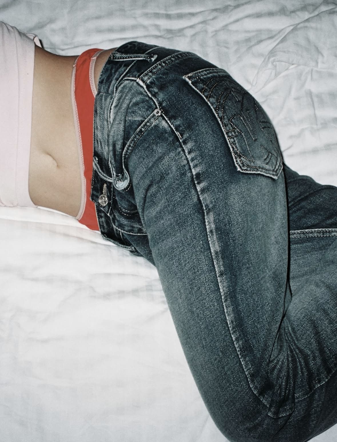 Джинсы «Skins blue» в реальной жизни 3
