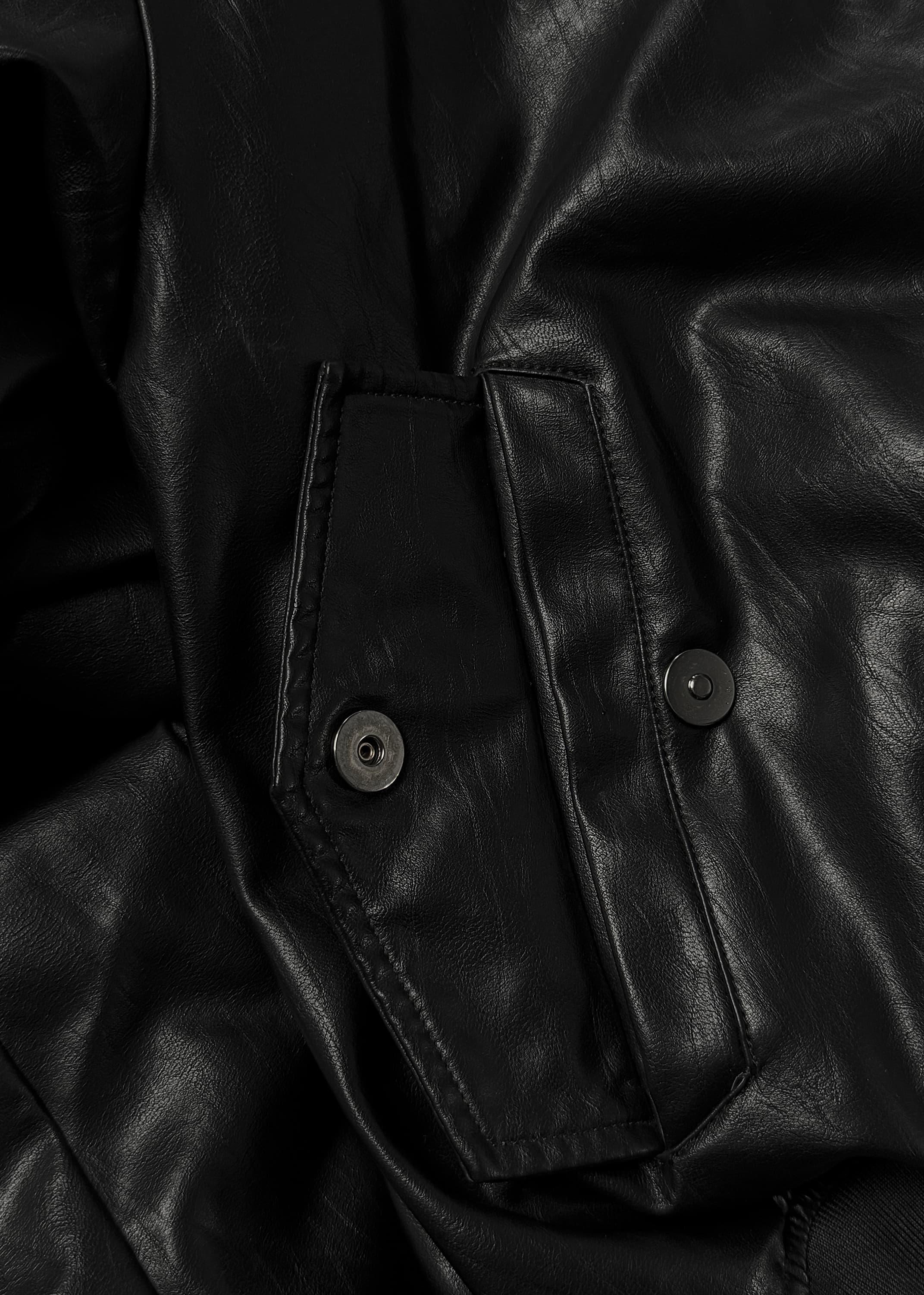 Кожаный бомбер «OPG» thumb 9