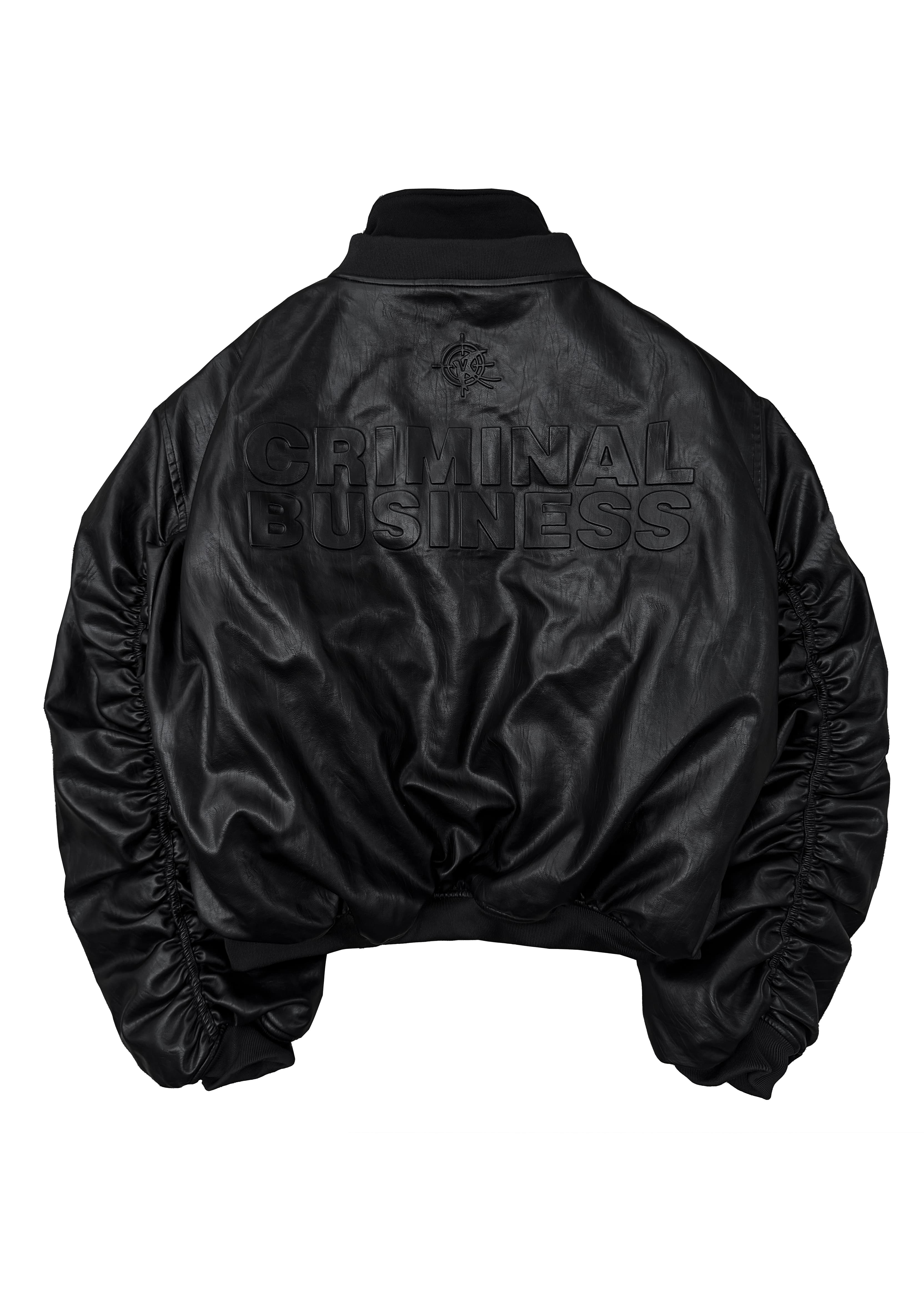 Кожаный бомбер «OPG» thumb 2