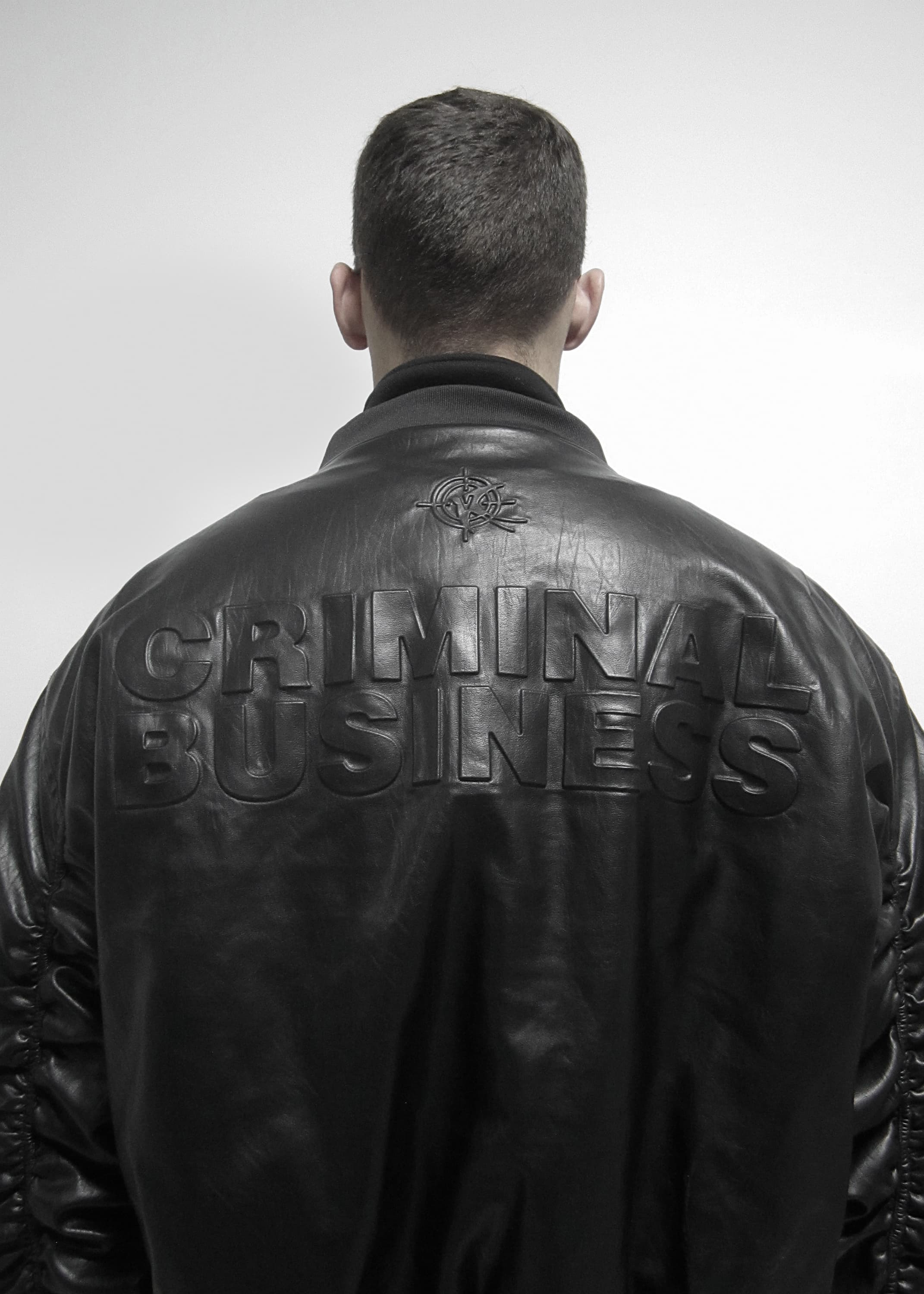 Кожаный бомбер «OPG» thumb 5