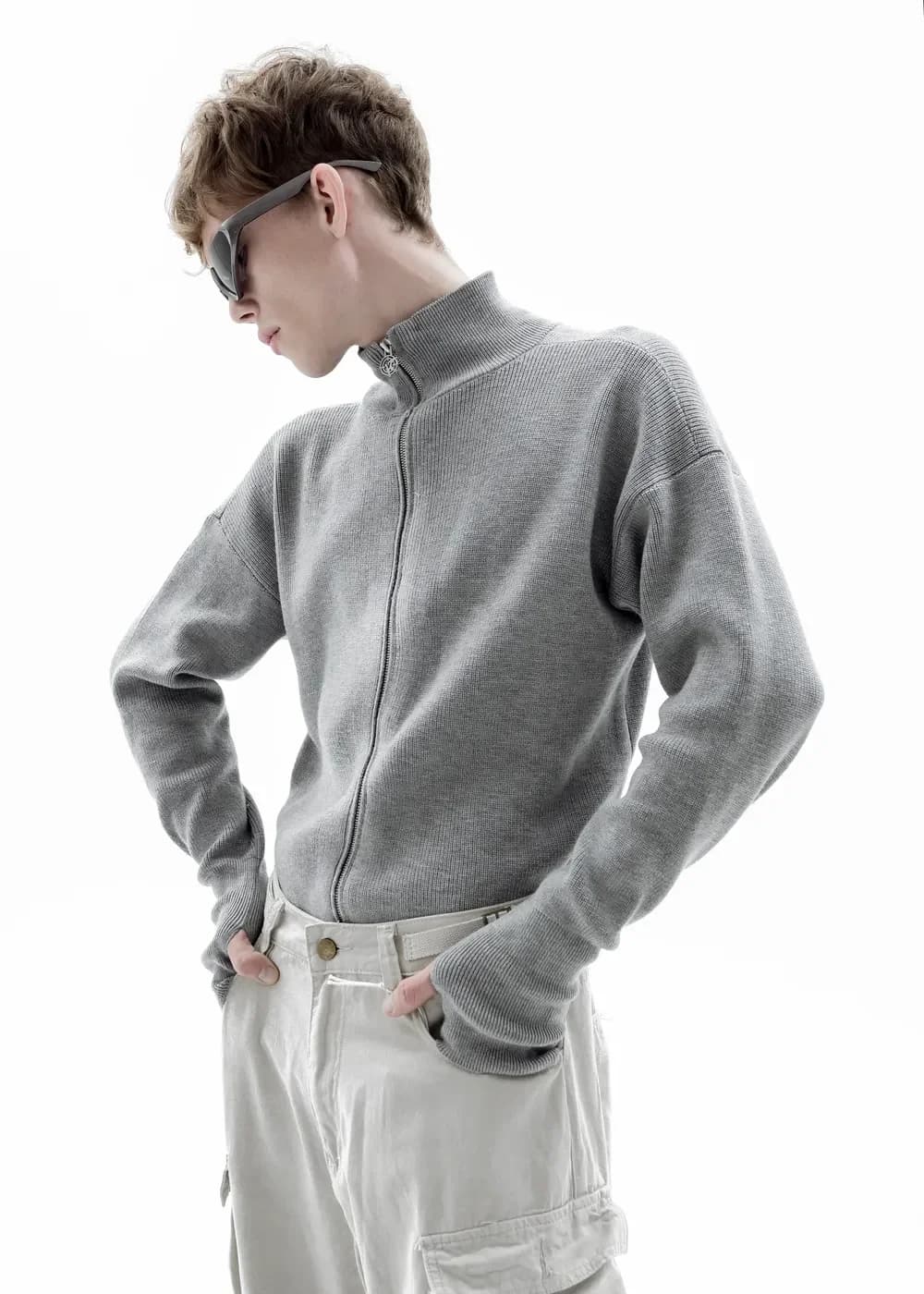 Кардиган «CARDI GUN GRAY» - 4