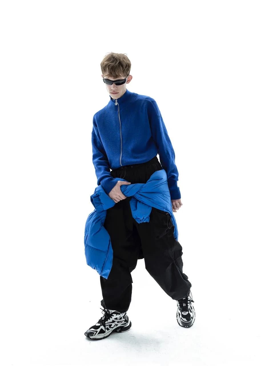 Кардиган «CARDI GUN BLUE» thumb 3
