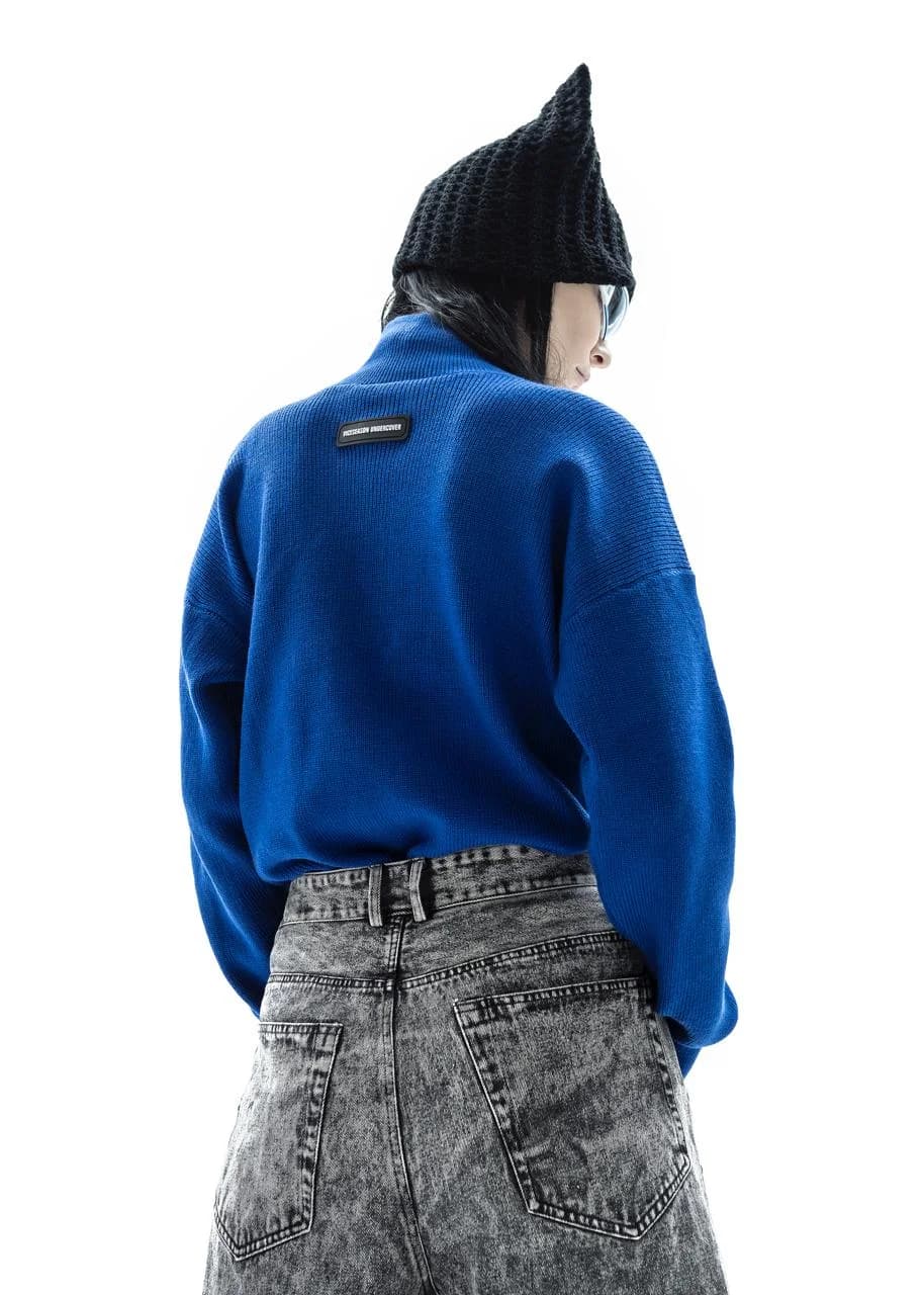 Кардиган «CARDI GUN BLUE» - 4