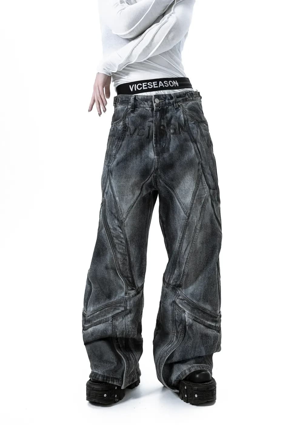 Джинсы «Dirty» - 4