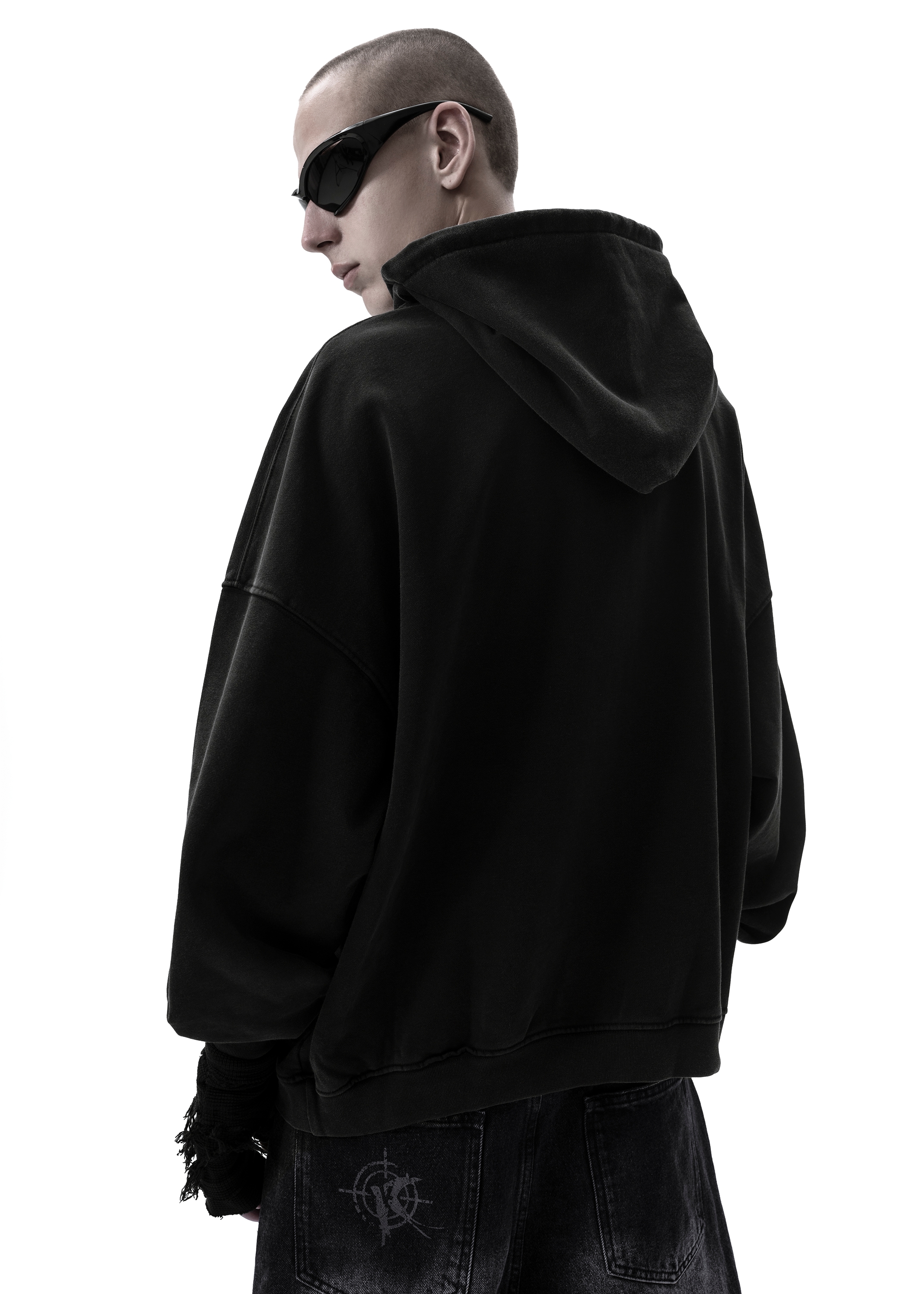 Худи «Techno club black» - 6
