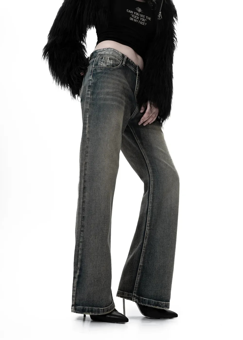 Джинсы «Skins blue» - 4