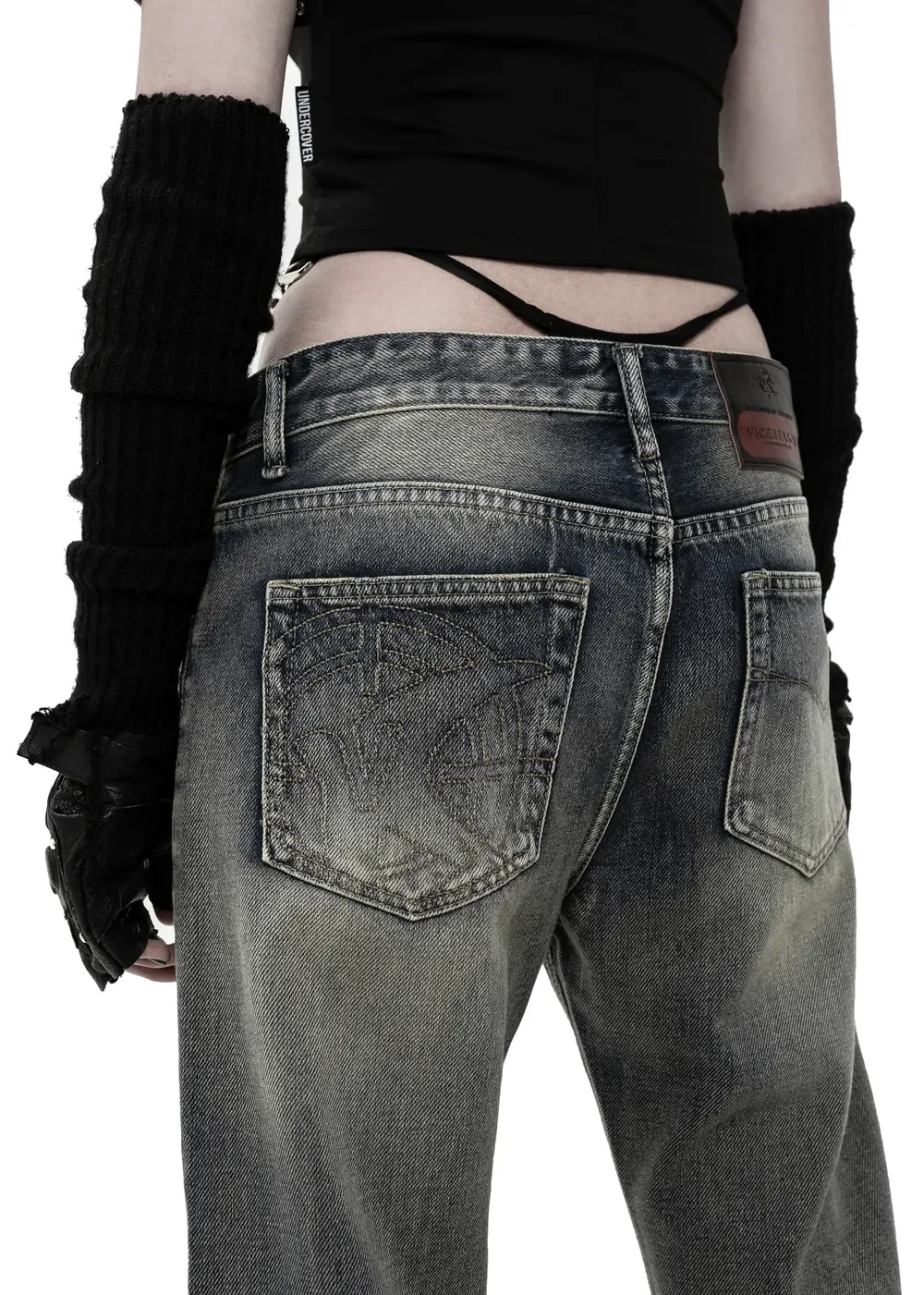 Джинсы «Skins blue» - 5