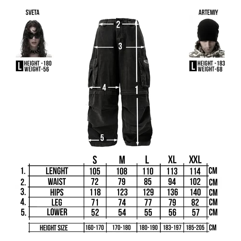 Размерная сетка