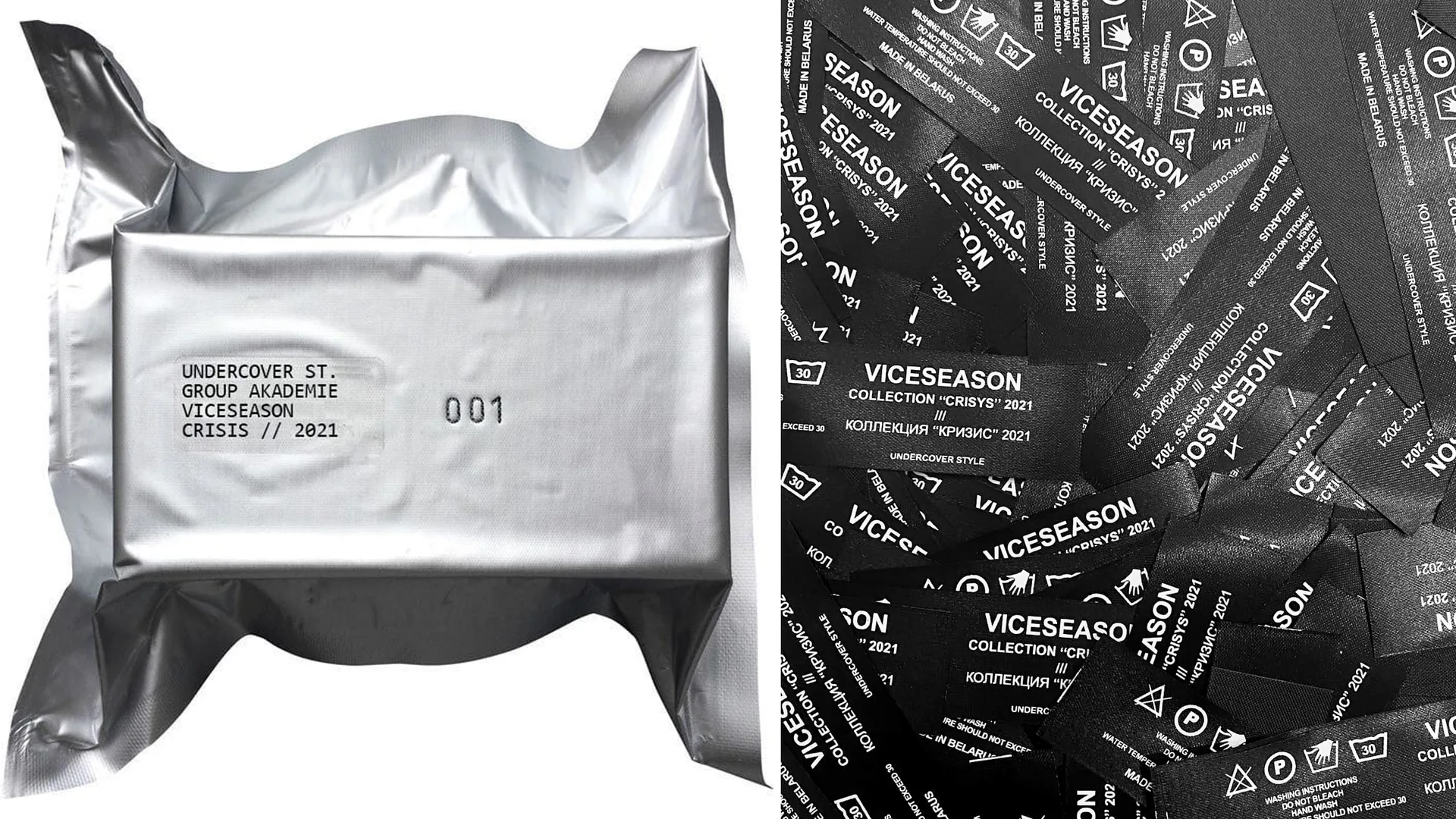 Developing the first VICESEASON collection — "CRISIS 2021". ©2020